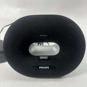 Philips DS3205/37 Portable Docking Speaker for iPhone  Black W/ Power supply